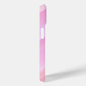 Moderne Eligante Retro Lijn Monogram Case-Mate iPhone Case (Achterkant / Rechts)