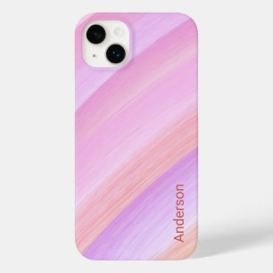 Moderne Eligante Retro Lijn Monogram Case-Mate iPhone 14 Plus Hoesje