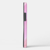Moderne Eligante Retro Lijn Monogram Case-Mate iPhone Case (Achterkant / Rechts)
