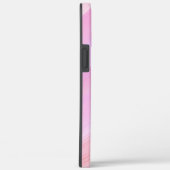 Moderne Eligante Retro Lijn Monogram Case-Mate iPhone Case (Achterkant / Rechts)