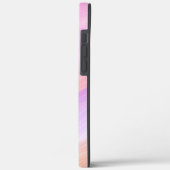 Moderne Eligante Retro Lijn Monogram Case-Mate iPhone Case (Achterkant / Links)