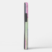 Moderne Eligante Retro Lijn Monogram Case-Mate iPhone Case (Achterkant / Rechts)