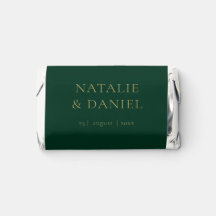 Moderne Emerald Groene & Gouden Huwelijk
