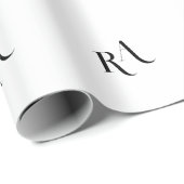 Moderne en chic Wedding Cadeaupapier (Rol Hoek)