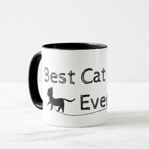 Moderne en eenvoudige beste kattenmoeder ooit mok