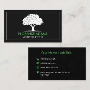 Moderne en Elegante Boomverzorging voor Gazons doo Visitekaartje