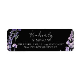 Moderne en Elegante Wilde Bloemen Rustieke Trouwda Etiket