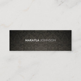 Moderne en minimale schade mini visitekaartje