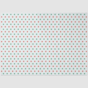 Moderne en Schattigee Green Plaid Christmas Tissuepapier