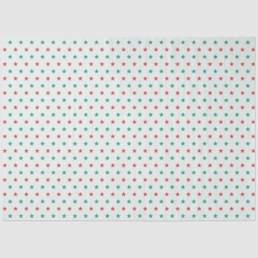 Moderne en Schattigee Green Plaid Christmas Tissuepapier (Voorkant)