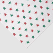 Moderne en Schattigee Green Plaid Christmas Tissuepapier (Detail)