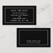 Moderne en stijlvolle, om het even welke kleur, sp informatiekaartje (Voorkant / Achterkant)