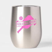 Moderne en Trendy Pink Pickleball Queen (Achterkant)