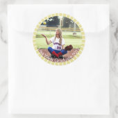 Moderne en verse foto-Lijst sticker (Tas)