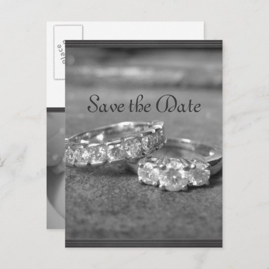 Moderne Enregistrer Les Cartes De Date (Devant / Derrière)