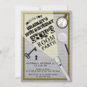 Moderne Escape Room party Elke dag Kaart (Voorkant)