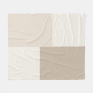 Moderne Esthetische Abstracte Kleurblokdeken Fleece Deken