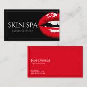 Moderne esthetische verpleegkunde, arts, cosmetisc visitekaartje (Voorkant / Achterkant)