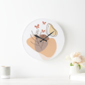 Moderne esthetische vormen grote klok (Huis)