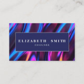 Moderne et élégant Carte de visite unique (Devant)