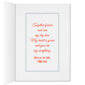 Moderne et élégant Rouge Love Photo Valentines Car (Intérieur (Droit))