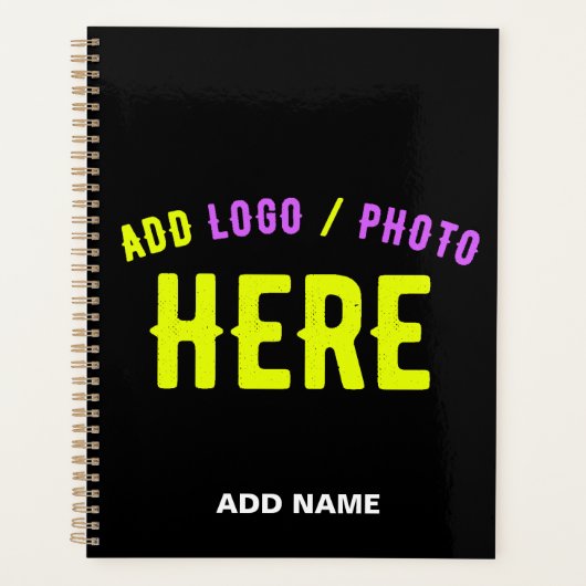 MODERNE ET MODERNE PERSONNALISABLE NOIR VÉRIFIÉ (Devant)