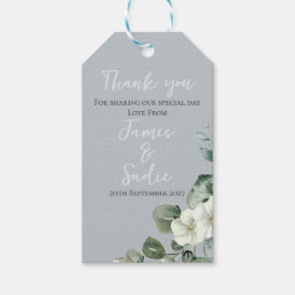 moderne eucalyptus cadeaulabel