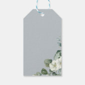 moderne eucalyptus cadeaulabel (Achterkant)