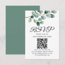 Moderne Eucalyptus Groene Huwelijk