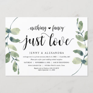 Moderne Eucalyptus, Huwelijksvlucht Feestviering Kaart