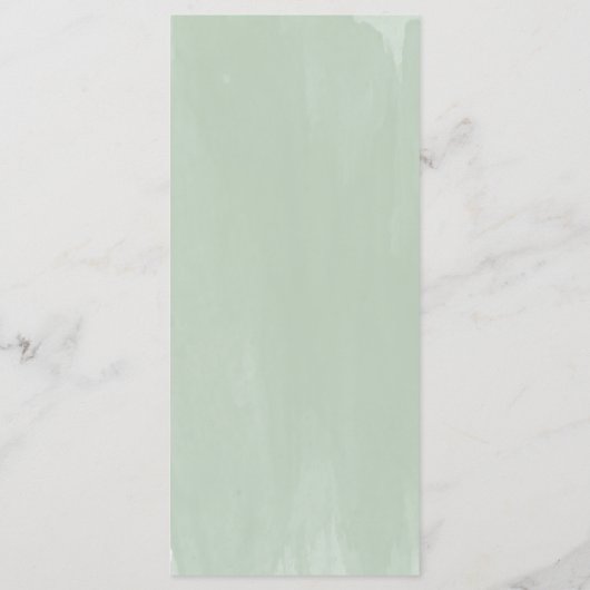 Moderne eucalyptus Place - Instelling Dank u wel Programma (Achterkant)