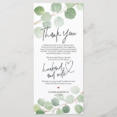 Moderne eucalyptus Place - Instelling Dank u wel Programma (Voorkant)