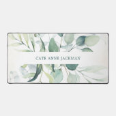 Moderne Eucalyptus Vert Élégant Rustique (Recto)