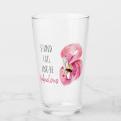 Moderne, exotische standaard en verbluffend flamin glas (Voorkant)