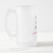 Moderne, exotische standaard en verbluffend flamin matglas bierpul (Links)