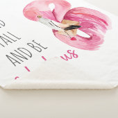 Moderne, exotische standaard en verbluffend flamin sherpa deken (3/4)