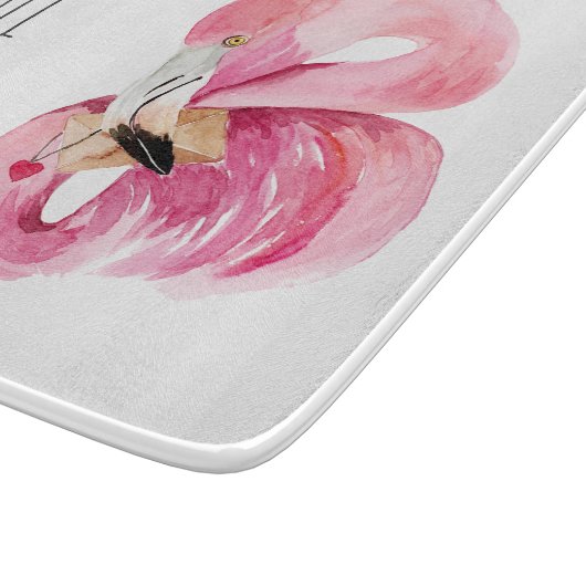 Moderne, exotische standaard en verbluffend flamin snijplank (Hoek)