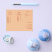 Moderne Eyelash Services  Earthy Sessie Brochure (Enkel)