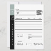 Moderne factuur verkoop bon kleine onderneming kaart (Voorkant)