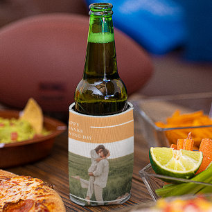 Moderne familie foto en Happy Thanksgiving Day Gif Blikjeskoeler