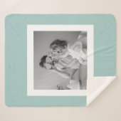 Moderne familiefoto Gemakkelijk met een eenvoudige Sherpa Deken (Voorkant (horizontaal))