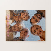 Moderne familiefoto legpuzzel (Horizontaal)