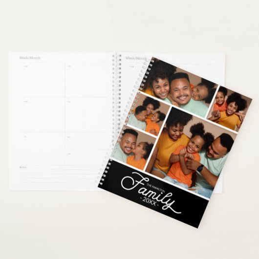 Moderne familiekollage planner (Display)