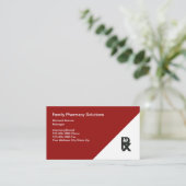Moderne farmacie of farmaceutisch visitekaartje (Staand voorkant)
