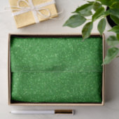 Moderne Faux Green Glitter Lux Tissue Paper Tissuepapier (Geschenk)