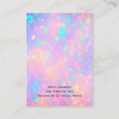 Moderne Faux Holographique Ajouter Logo Carte d'or (Dos)