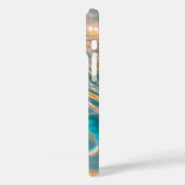 moderne faux iriserende Case-Mate iPhone case (Achterkant / Links)