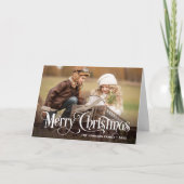 Moderne feestdag met feestdag 2 feestdagen voor vr kaart (Voorkant)