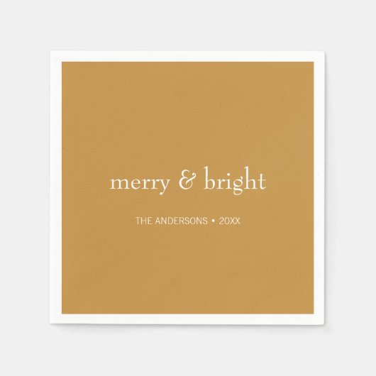 Moderne feestdag met feestdag met feestdagen en vr servet (Voorkant)