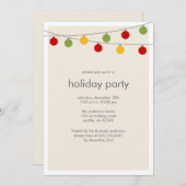 Moderne feestdag — uitnodiging binnenpartij (Voorkant / Achterkant)